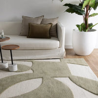 Esperance Olive Wool Rug