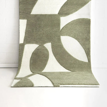 Esperance Olive Wool Rug