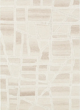 Eumundi Beige Wool Rug