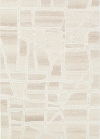 Eumundi Beige Wool Rug