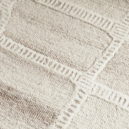 Eumundi Beige Wool Rug
