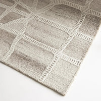 Eumundi Beige Wool Rug