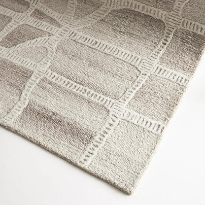 Eumundi Beige Wool Rug