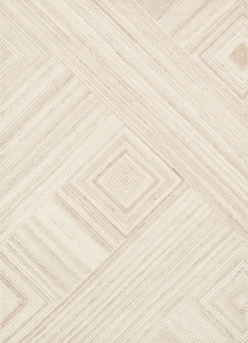 Fremantle Beige Wool Rug