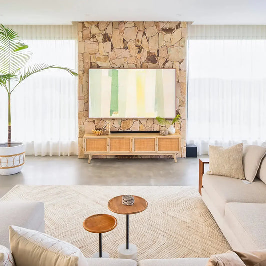 Fremantle Beige Wool Rug