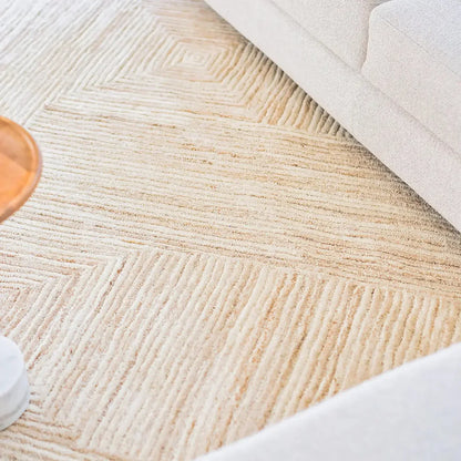 Fremantle Beige Wool Rug