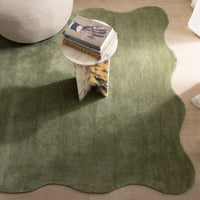 Wooli Green Rug