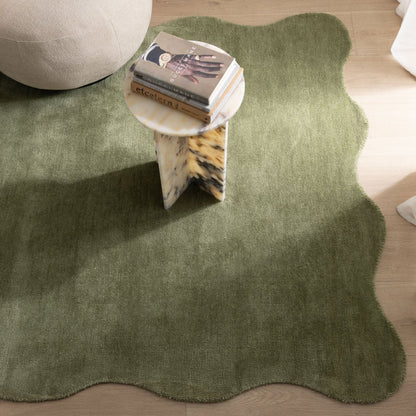 Wooli Green Rug