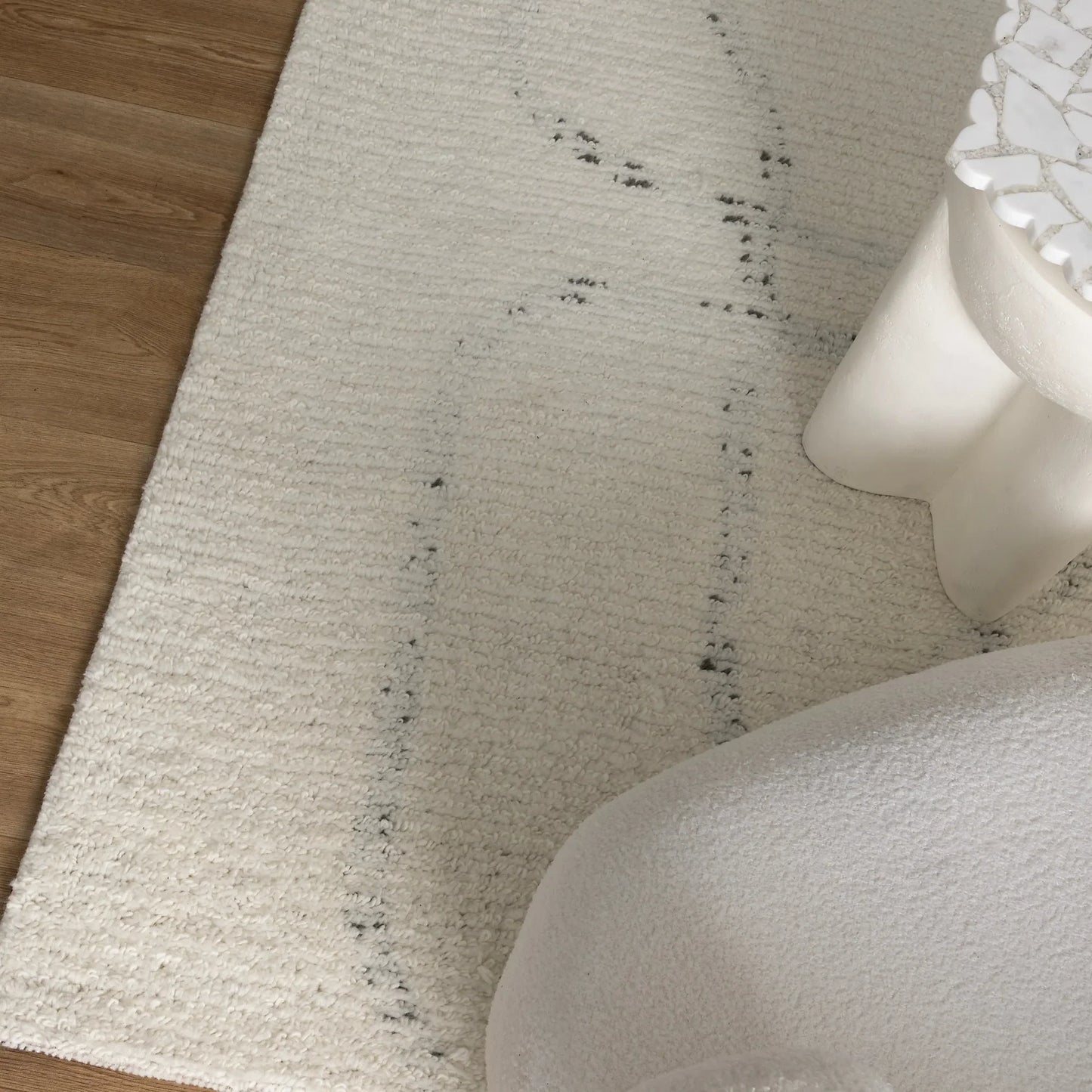 Gracetown Ivory Wool Rug