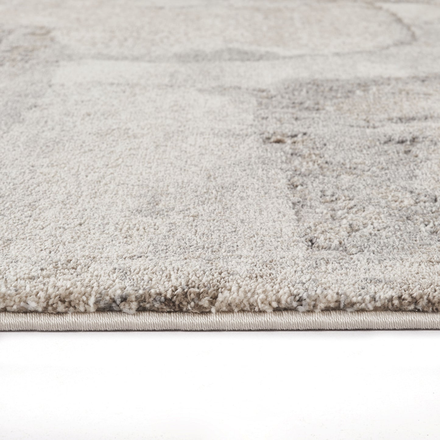 Grove Beige & Brown Polyester Rug