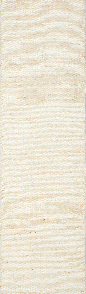 Yanchep White Jute Runner Rug