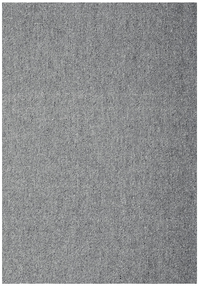 Lennox Graphite Wool & Jute Rug