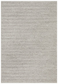 Nundle Silver Wool Rug