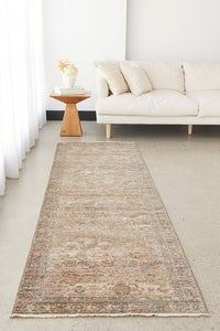 Wollombi Driftwood Natural Runner Rug