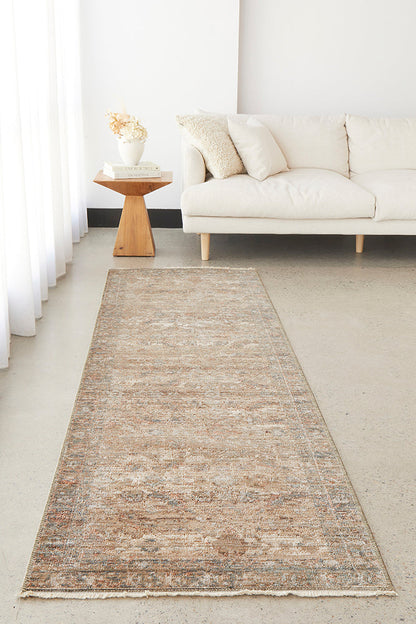 Wollombi Driftwood Natural Runner Rug