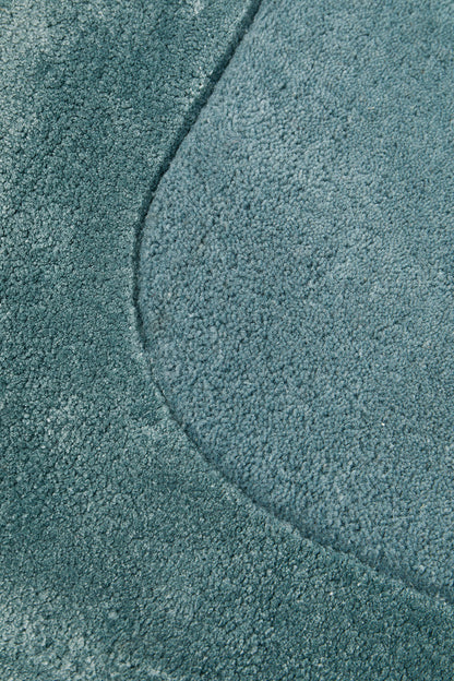 Gerroa Blue Wool Rug