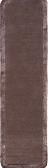 Gerroa Natural Brown Wool Runner Rug