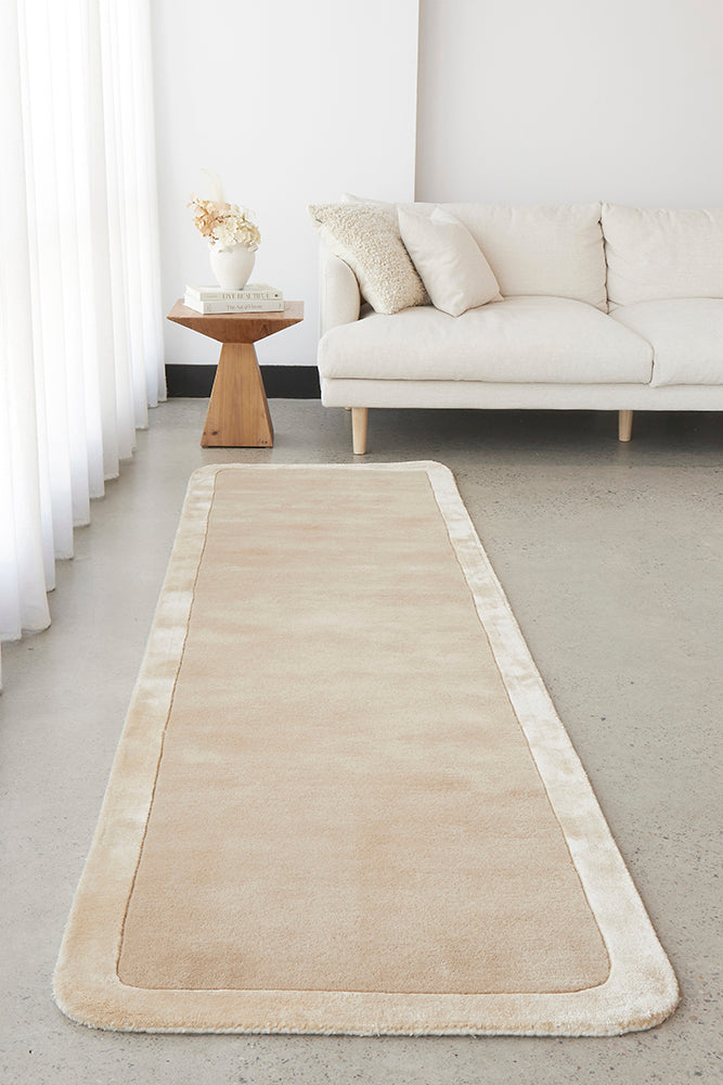 Gerroa Paperbark Wool Runner Rug