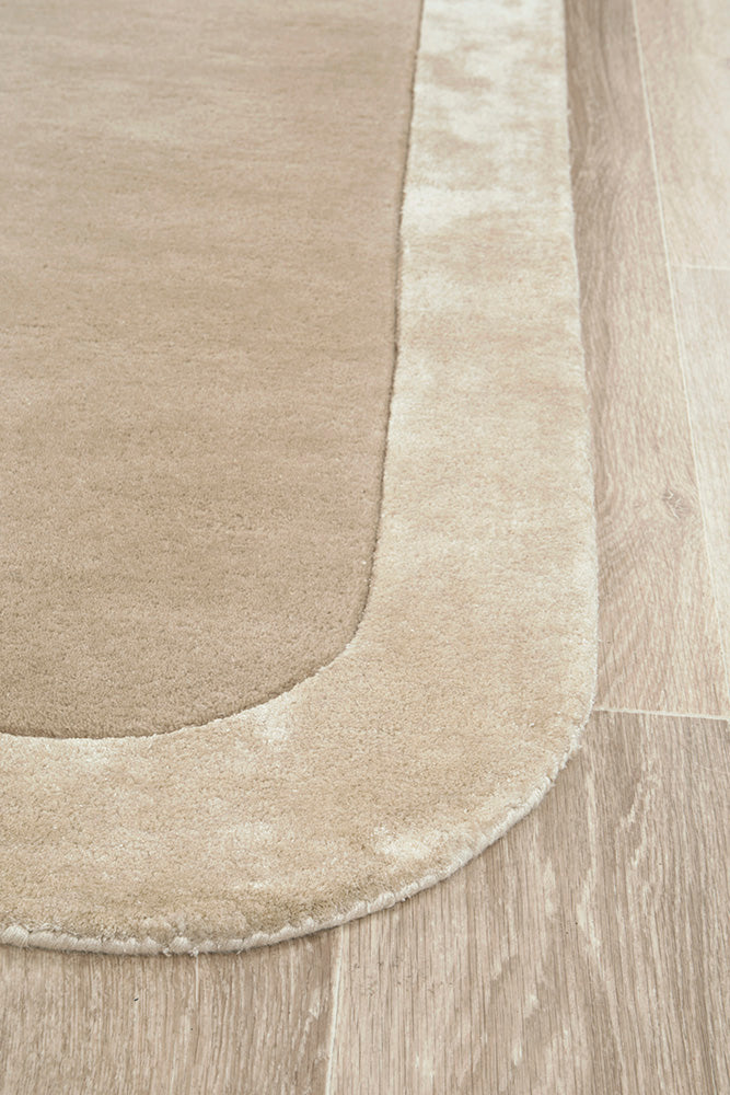 Gerroa Paperbark Wool Runner Rug