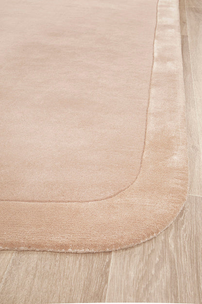 Gerroa Nude Wool Runner Rug
