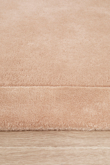 Gerroa Nude Wool Runner Rug