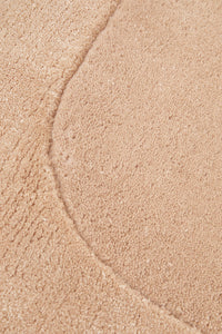 Gerroa Nude Wool Runner Rug
