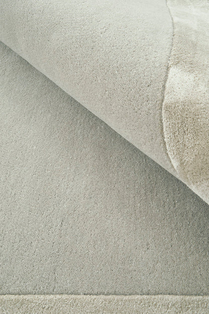 Gerroa Silver Wool Runner Rug