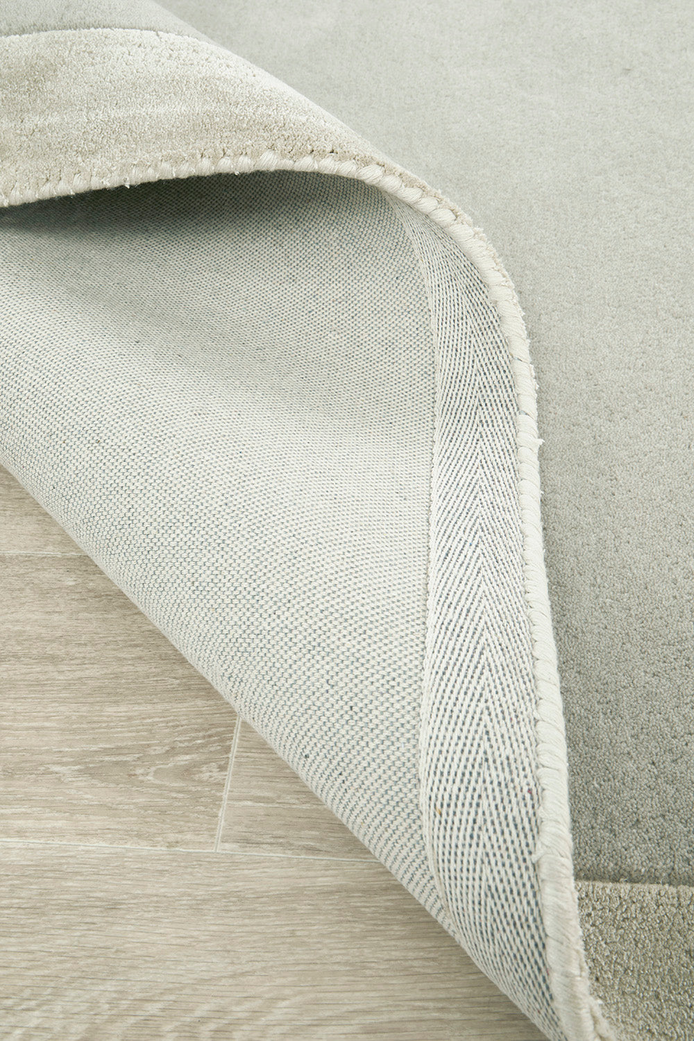 Gerroa Silver Wool Rug