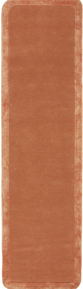 Gerroa Driftwood Brown Wool Runner Rug