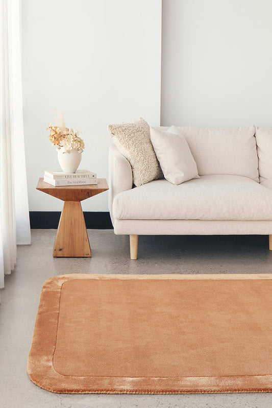 Gerroa Driftwood Brown Wool Rug