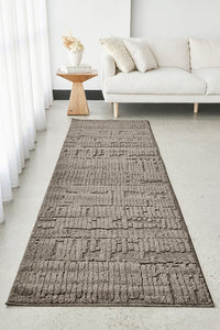 Mollymook Coffee Runner Rug