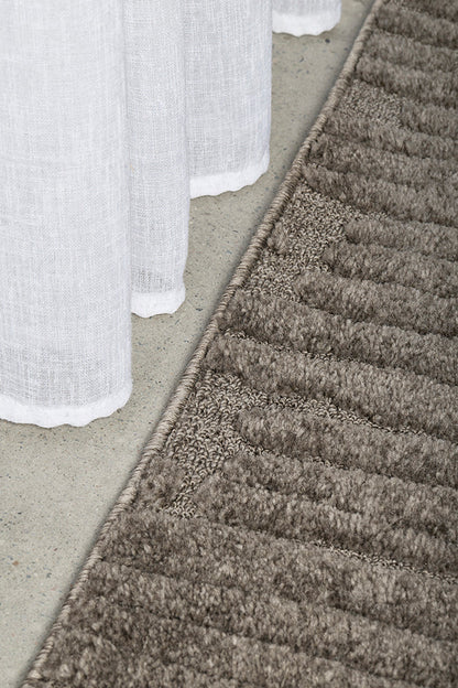 Mollymook Coffee Runner Rug