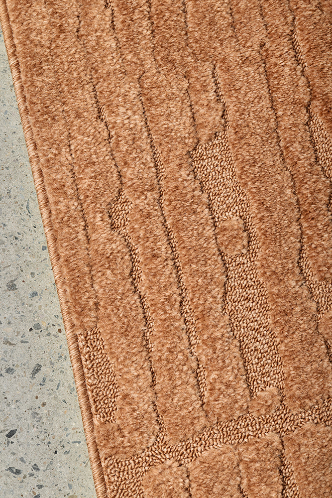 Mollymook Clay Runner Rug