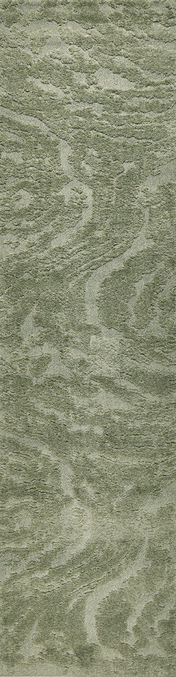 Mollymook Green Runner Rug