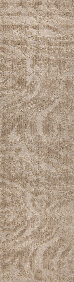 Mollymook Latte Brown Runner Rug