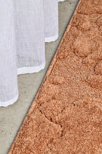 Mollymook Rust Brown Runner Rug