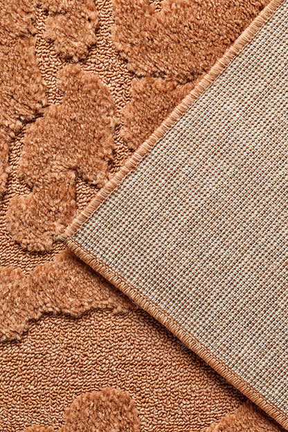 Mollymook Rust Brown Runner Rug