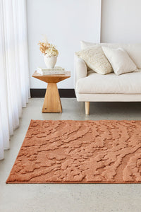 Mollymook Rust Brown Rug