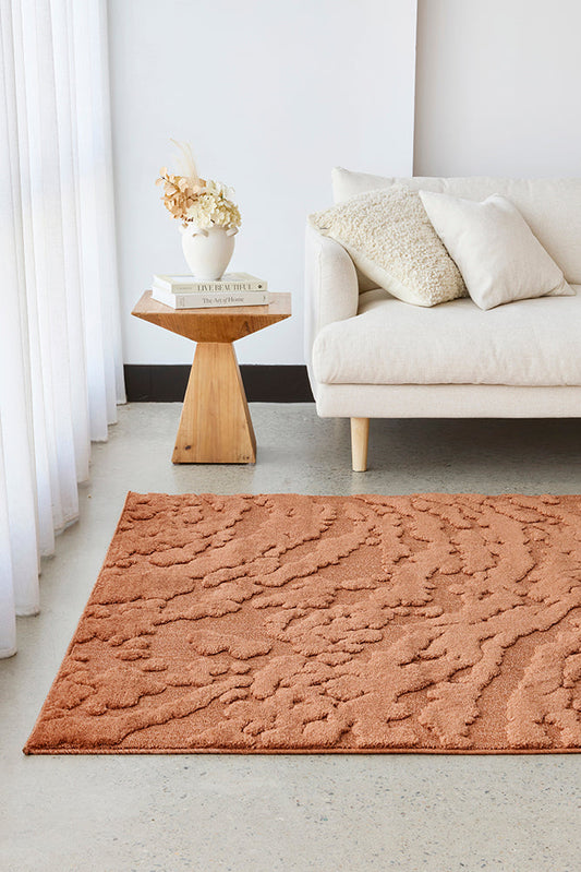 Mollymook Rust Brown Rug