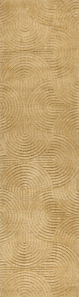 Mollymook Brass Gold Runner Rug