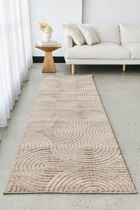 Mollymook Mocha Coast Natural Runner Rug