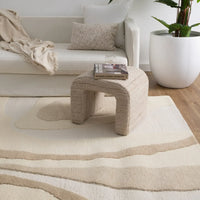 Hahndorf Ivory & Beige Wool Rug