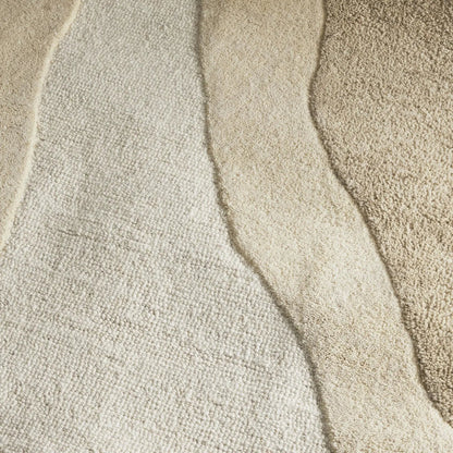Hahndorf Ivory & Beige Wool Rug