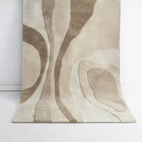 Hahndorf Ivory & Beige Wool Rug