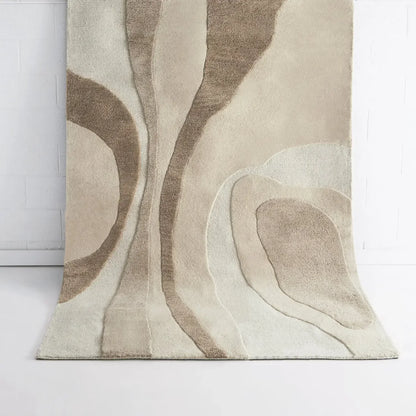 Hahndorf Ivory & Beige Wool Rug