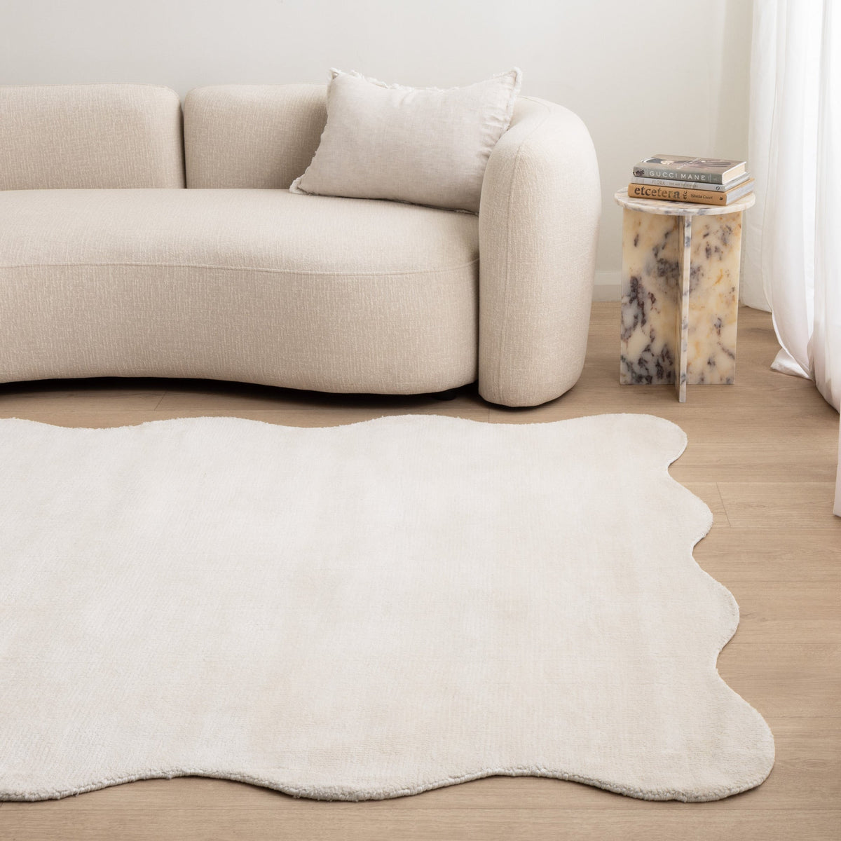 Wooli Ivory Rug
