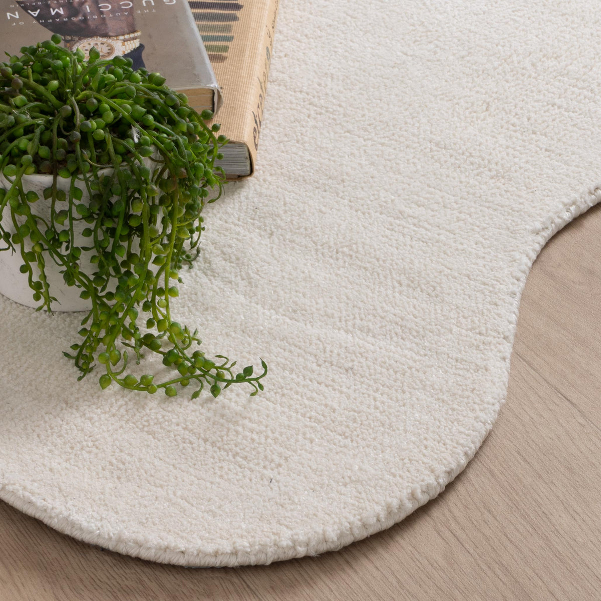 Wooli Ivory Runner Rug