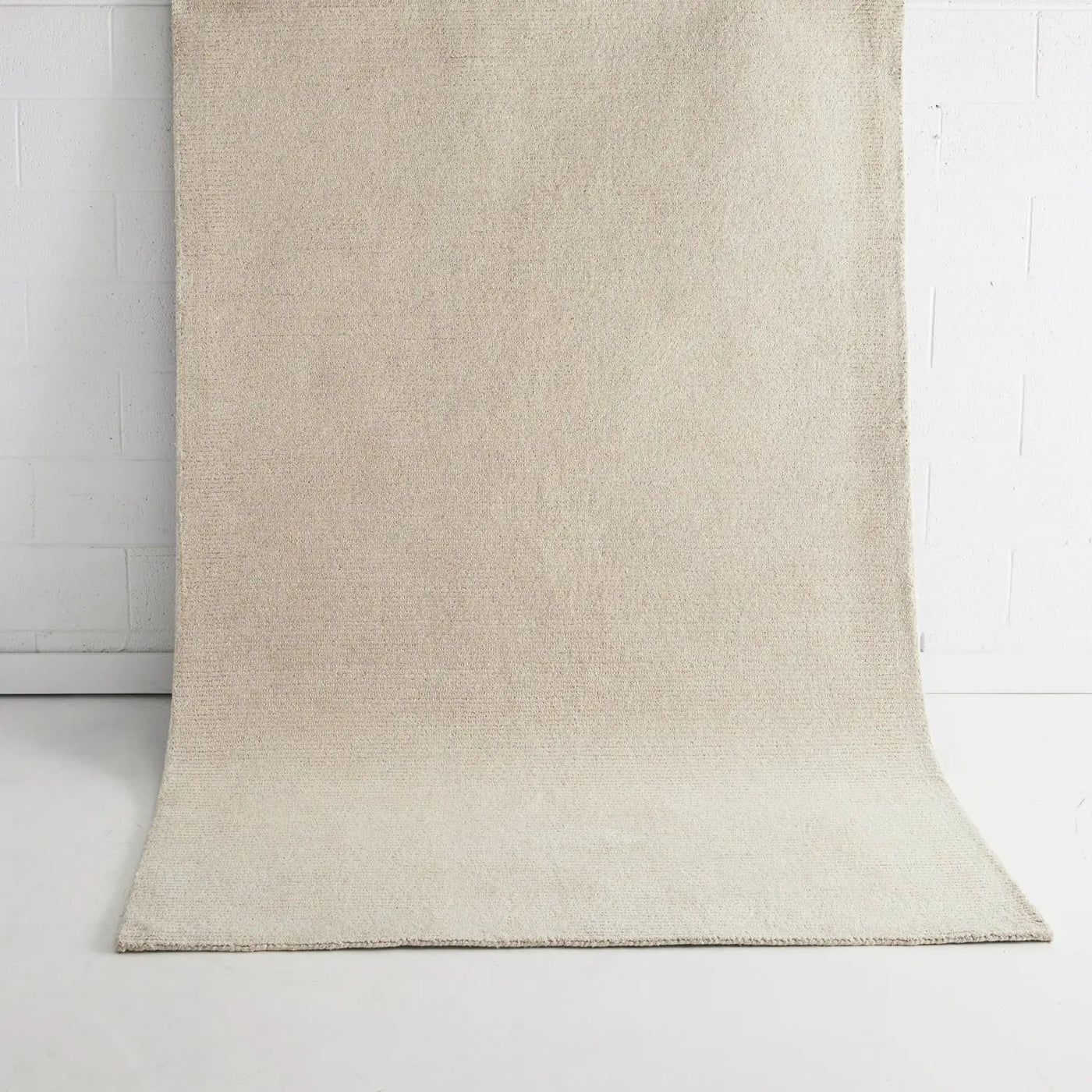 Jindabyne Ivory Wool Rug ‚Äî natural texture, The Inspire Home