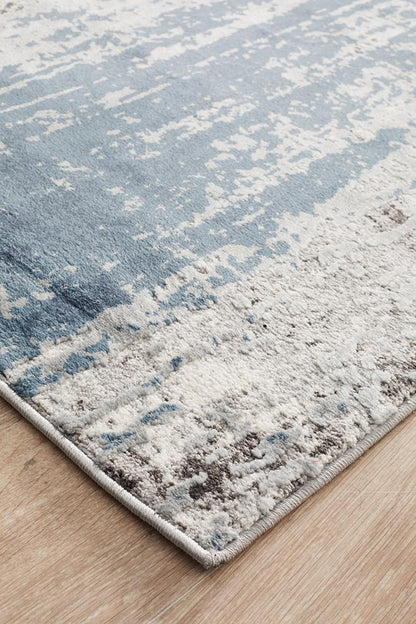 Broulee Driftwood Blue Runner Rug