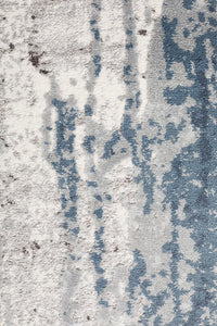 Broulee Driftwood Blue Runner Rug
